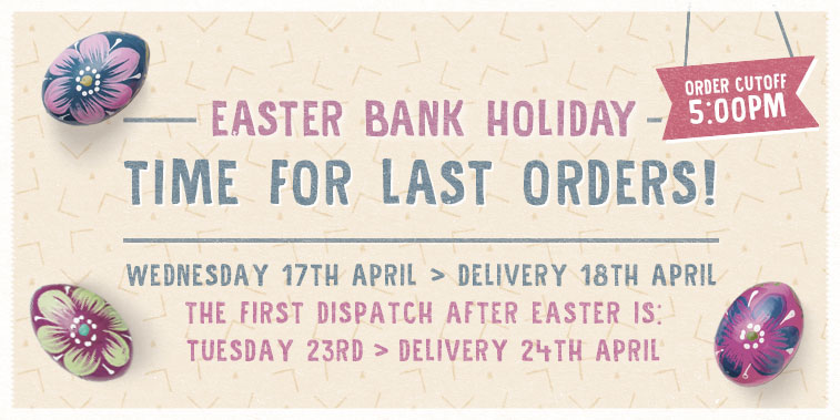 Easter Delivery Info